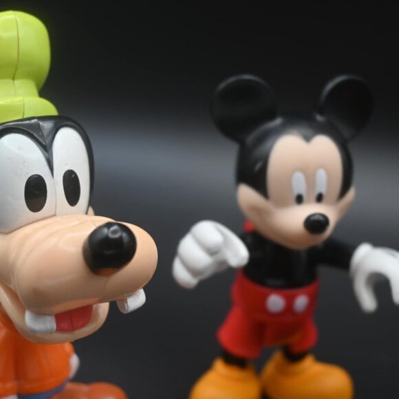 Disney micky mouse and goofy 4 toy bundle - vintage! All 4 included - Picture 4 of 10